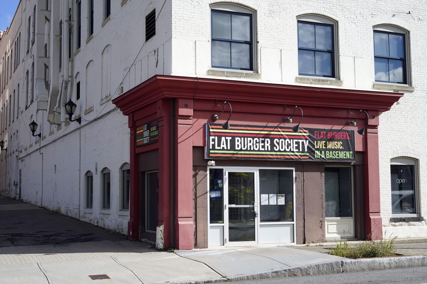 Red store front